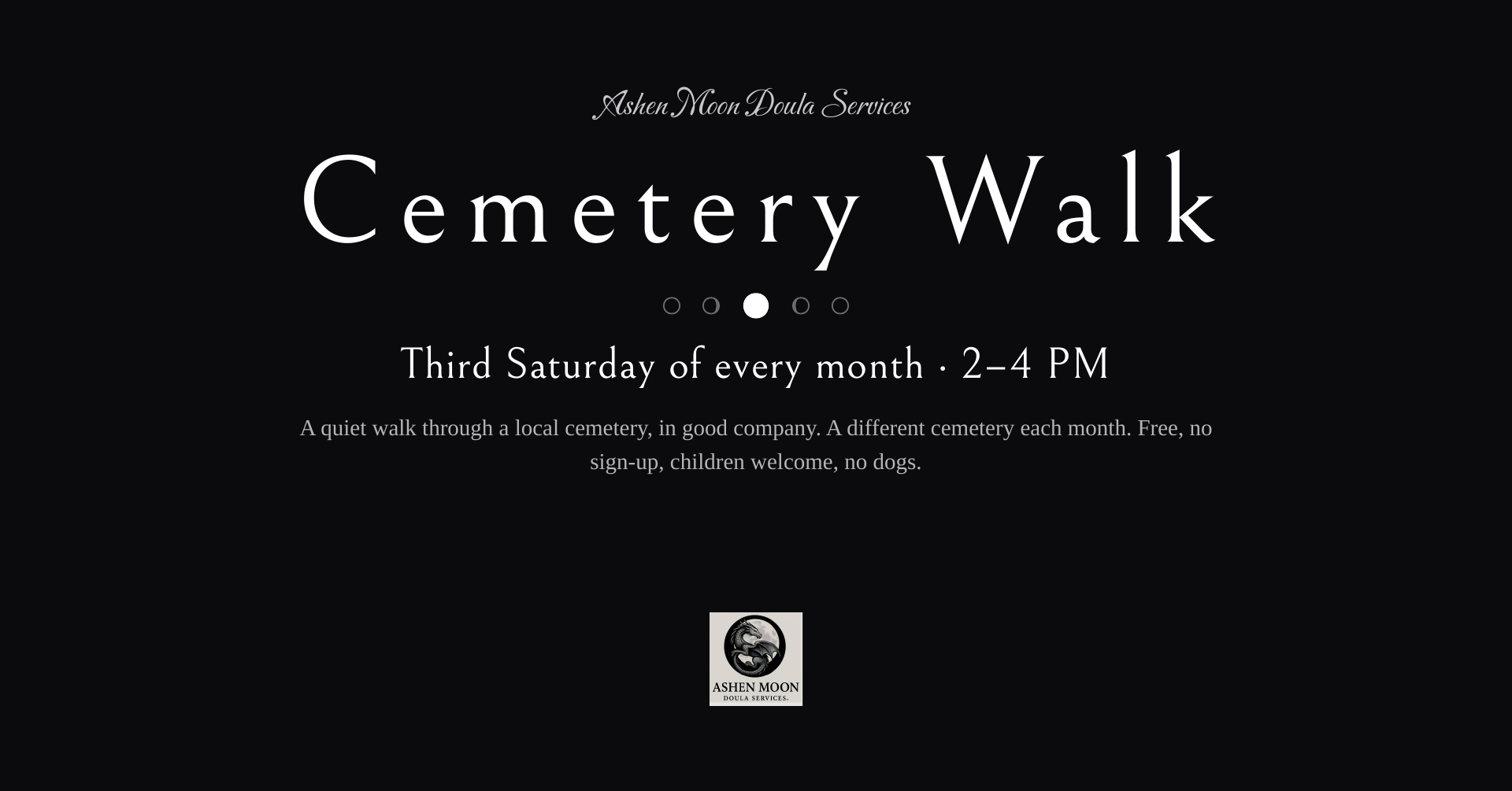 Cemetery Walk